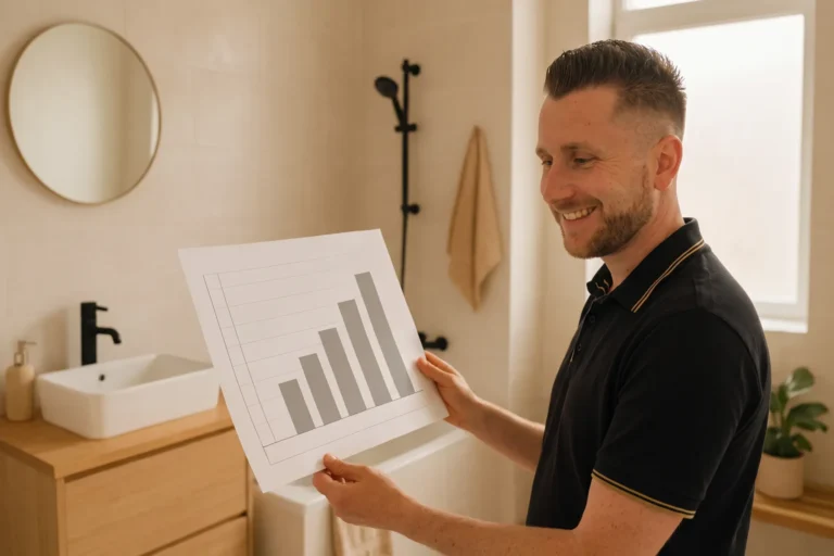 Estimation du prix rénovation salle de bain au m²